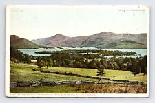c1911 Postcard Lake George NY New York Sagamore & Narrows Bolton Hill PHOSTINT picture