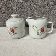 Prelude Toscany Collection Vintage Sugar and Creamer Floral picture