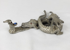 Spoontiques Pewter MR895 Dragon, Wizard & Gems picture