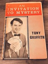 An Invitation To Mystery by Tony Griffith Magic Tricks Book 1977 England picture