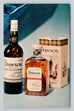 Postcard Peter Dawson Scotch Alcohol Advertisement, Vintage Chrome j19 picture