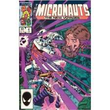 Micronauts (1984 series) #4 in Near Mint condition. Marvel comics [e@ picture