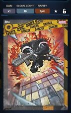 Topps Marvel Epic - Fire and Flames Collection - Dranger Close - Yellow Motion picture