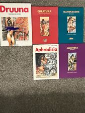 Druuna - serpieri collection - Set Of 6 Books (+ Heavy Metal - Candice At Sea) picture