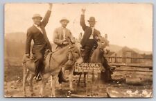 Corona On Top of the World Moffat Road Colorado 1911 Real Photo RPPC picture