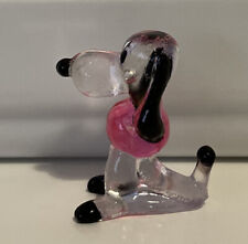 Snoopy Dog Clear Lucite Vintage 1960's Hong Kong Kitsch Animals Beagle picture