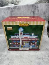 NEW Lemax Harvest Crossing Village Collection Phil's Diner Lighted Building Rare picture