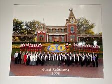 2006 Official Disneyland Guest Relations Staff Group Picture 16x20” RARE picture