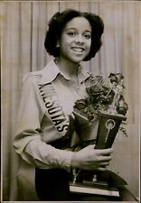 LG866 1980 Original Photo REGINA LAROCHE Minnesota Junior Miss Pageant Queen picture