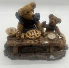 2003 Boyd's Bears Figurine Justina Harrison Baking Sweetie Pie New No Box 73118 picture