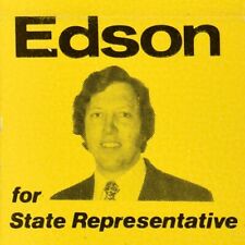1970s Elect Edson For State House Representative Congress Political Campaign picture