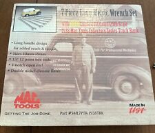 Mac tools 1938 limited edition 7 piece long metric wrench set with bank picture