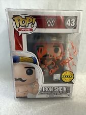 Funko Pop WWE Iron Sheik #43  Wrestling Vinyl Figure Signed with COA picture