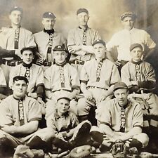 Rare c1913 Postcard Remsen Iowa Baseball Team Sports Photo Plymouth County IA picture