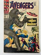AVENGERS #37: To Conquer A Colossus 1967 HERCULES IXAR APPEARANCES Marvel Comics picture