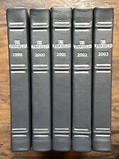 Watchtower Awake Custom Leather Bound Volumes. jw.org IBSA Jehovah 116 Volumes picture