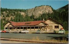 GLACIER NATIONAL PARK Postcard RISING SUN MOTOR INN Going-to-the-Sun Road c1960s picture