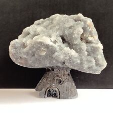 420g Natural crystal mineral specimen, sphalerite, hand-carved the Tree house picture