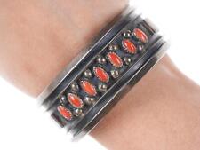 1970's Modernist Navajo Jackie Singer coral cuff picture