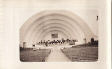 Vintage Found B&W Photograph Grant Park Band Stand Chicago, Illinois 1941 picture
