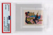 1979 Cracker Jack DC Super Hero Stamp BATGIRL PSA 8 picture