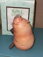 Enesco 2004 Home Grown Sweet Potato Pig Figurine Retired 2004 Fun picture