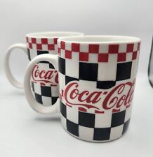 Coca-Cola Mugs (2) by Gibsonware Collectible Coke 1990s picture