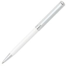 Sheaffer Intensity Deluxe White Barrel with Engraved ChromeCap Ball Point Pen picture