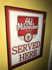Old Milwaukee Beer Bar Man Cave Advertising Sign picture