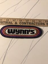 Vintage NHRA Wynn's Oval Racing Parts Service Dealer Patch picture