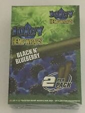 FREE GIFTS🎁Black N’ Blueberry🫐50 High Quality Juicy Jay Hemp🍁Rolling Papers💨 picture