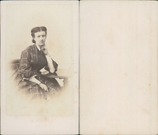 Bernier, Brest, Vintage Portrait of Women CDV Albumen Business Card CDV, Ti picture