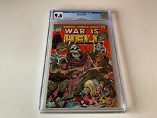 WAR IS HELL 9 CGC 9.6 WHITE PAGES INTRODUCTION DEATH MARVEL COMICS 1974 picture