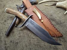 GAUCHO KNIFE MUSSO BOWIE EDC COWBOY MONTAIN MAN FRONTIER COMBAT HUNTER TEXAS picture