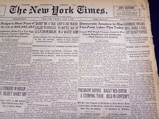 1949 JUNE 3 NEW YORK TIMES - CHAMBERS SWEARS HISS, GOT SECRET PAPERS - NT 1507 picture