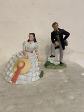 Vintage “Gone With The Wind” Figurines Avon Images Of Hollywood Scarlett & Rhett picture