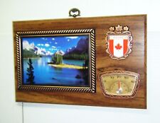 Vintage Cranbrook, B.C. Canada Plaque Thermometer picture