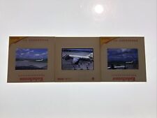 1965 Kodak Slides SAS airlines Plane Airport Runway Norway #73 picture
