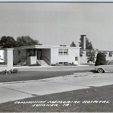 c1950s Sumner, IA RPPC Community Memorial Hospital Real Photo Postcard A104 picture