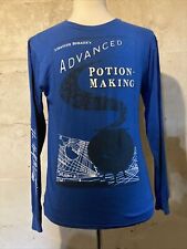 Harry Potter Long Sleeve Shirt Advanced Potion Making Blue Adult M Wizarding picture