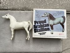 STUNNING “Chalky-ish” Vintage Breyer Horse Alabaster Proud Arabian Stallion #211 picture