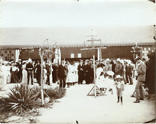 Reiser, Egypt, Alexandria, Alderson's garden, Empire Day, May 24, 1904 Vint picture