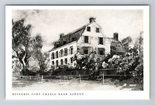 Albany NY-New York, Fort Crailo Vintage Souvenir Postcard picture
