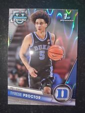 2023-2024 Bowman University Basketball 1st Tyrese Proctor Lava Refractor /100 picture