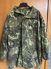 CZECH MILITARY M95 FIELD PARKA, XXXL 56 Inch Chest, Used picture