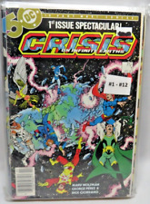 DC Crisis On Infinite Earths 1-12 Maxi Series Full Set 1985 Comic Books Vintage picture