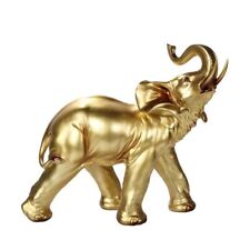 PT Pacific Trading Golden Lucky Elephant Decorative Statue picture