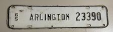 1965 Arlington  Virginia  License Plate Topper, Issue #23390, Good Used picture