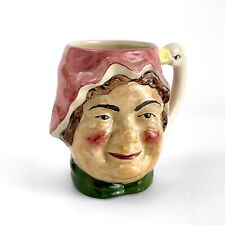 Vintage Artone England Women With Goose Handle Ceramic Hand Painted Toby Mug  picture