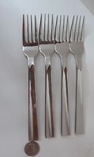 Vintage Cambridge Dinner Forks Set of 4 Stainless Heavy Glamour Pattern? picture